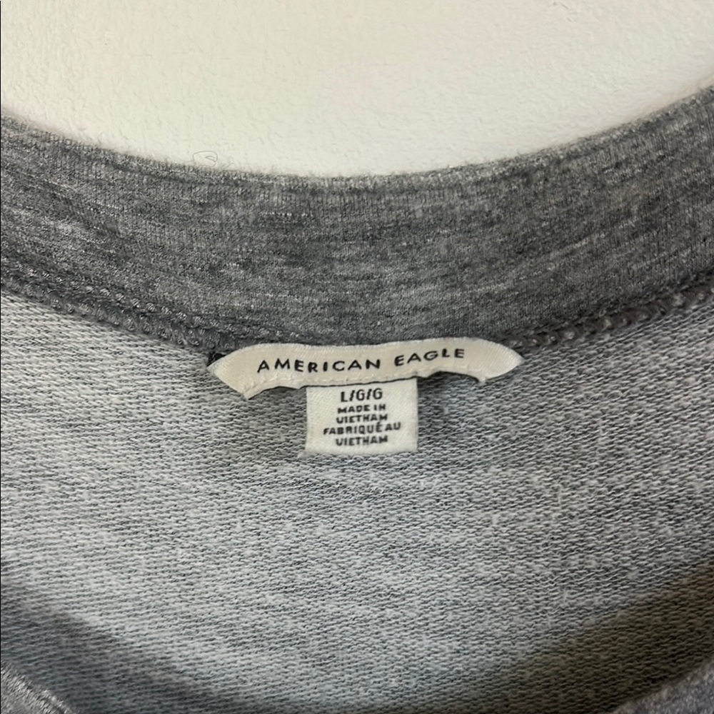 American Eagle Soft Grey Jumpsuit - Picture 3 of 5